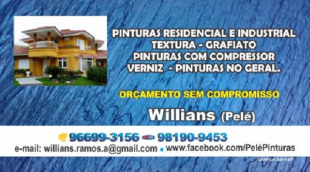 Pintor industrial e residencial